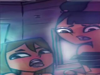 Total Drama Island courtney katie cabin fuck &lpar;Futa&rpar;