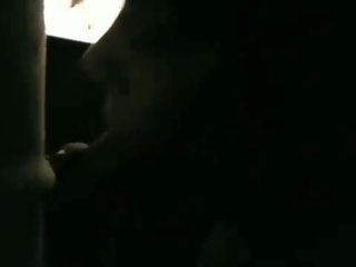 Sucking dick Outside Bar & Riding phallus at an middle-aged Theater