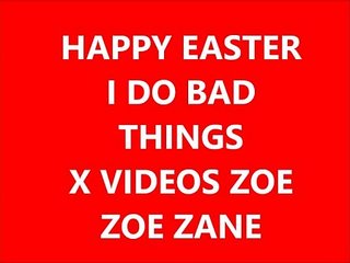 X films zoe happy easter cámara web 2017